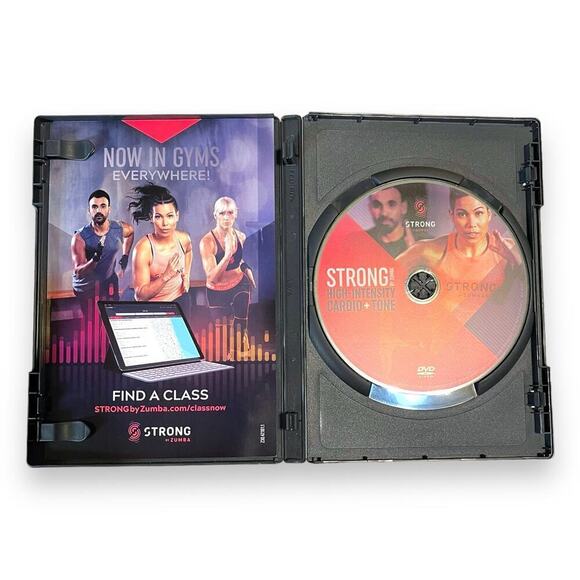 Zumba Strong High Intensity Cardio Tone 60 Min Workout DVD ONLY - Picture 3 of 9